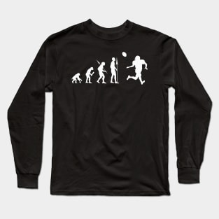 American Football Evolution Gift Long Sleeve T-Shirt